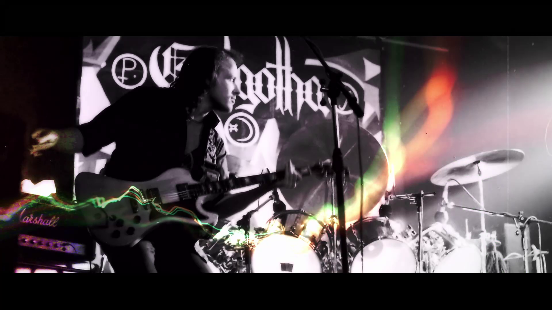 Karl Foster on stage